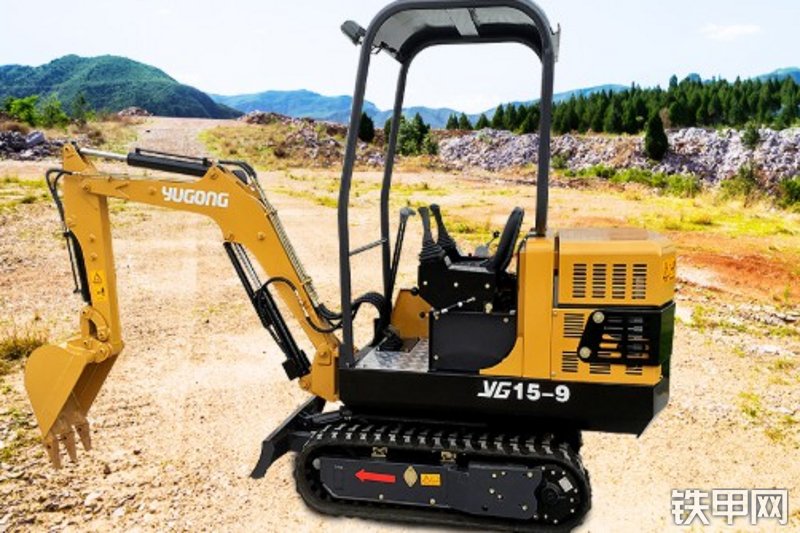 驭工 YG15-9挖掘机整机外观