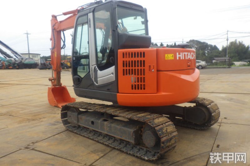 日立ZX75USK-3挖掘机整机外观