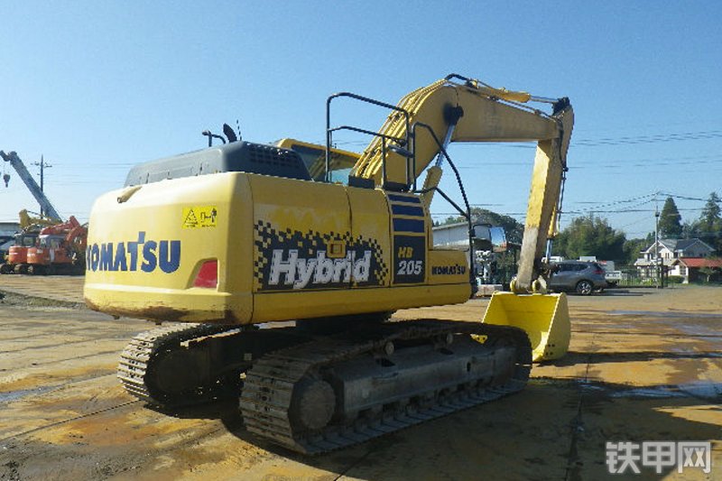 小松HB205-2挖掘机整机外观