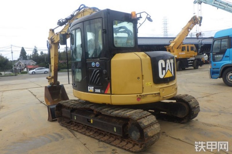 卡特彼勒308ECR挖掘机整机外观