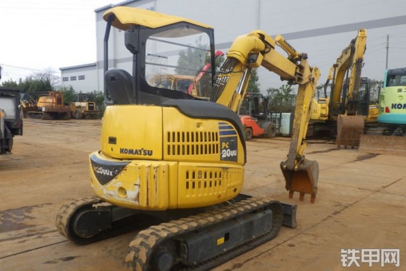 小松PC20UU-5挖掘机整机外观