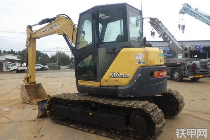 洋马SV100-2挖掘机整机外观