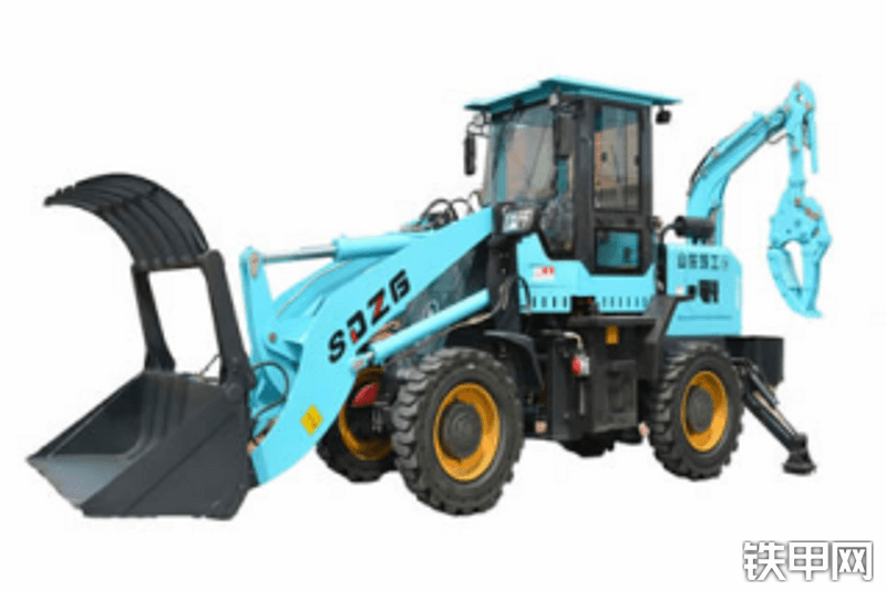 鲁特重工ZG-940挖掘装载机整机外观