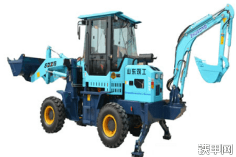 鲁特重工ZG-932挖掘装载机整机外观