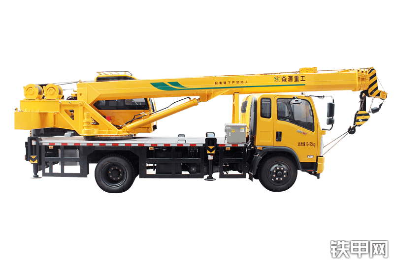 森源重工森源重工8吨东风底盘起重机起重机整机外观