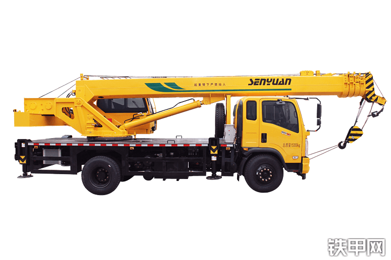 森源重工森源重工10吨东风底盘起重机起重机整机外观