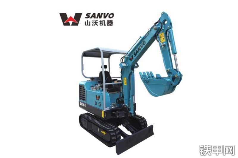山沃SW20-8挖掘机整机外观