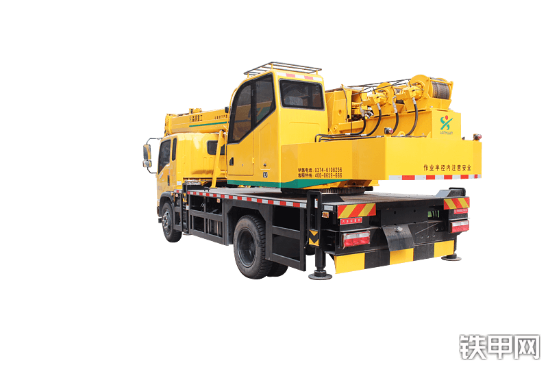 森源重工森源重工8吨东风底盘起重机起重机整机外观