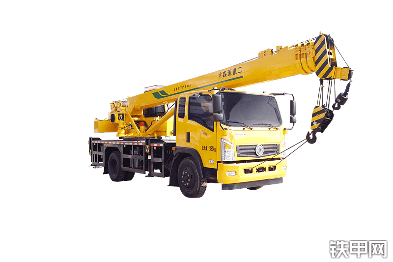 森源重工森源重工8吨东风底盘起重机起重机整机外观