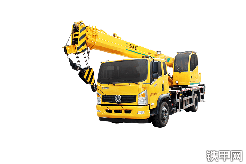 森源重工森源重工8吨东风底盘起重机起重机整机外观