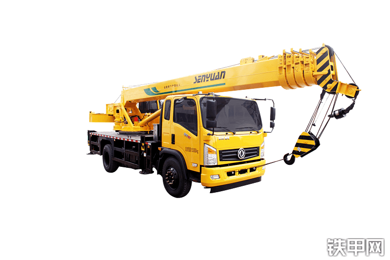 森源重工森源重工10吨东风底盘起重机起重机整机外观