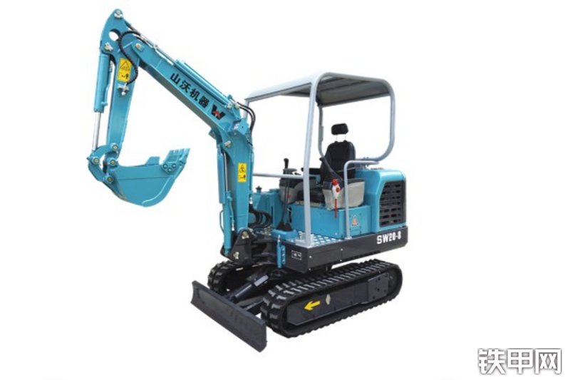 山沃SW20-8挖掘机整机外观