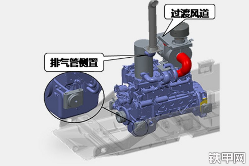 山推DH26C2 LGP推土机局部