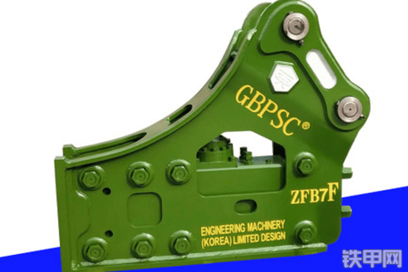 连港工兵破碎锤ZFB7F破碎锤整机外观