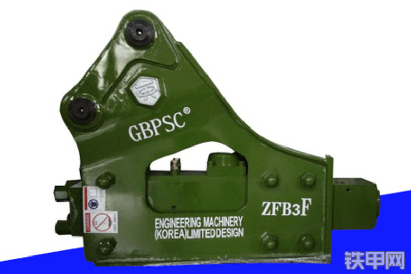 连港工兵破碎锤ZFB3F破碎锤整机外观