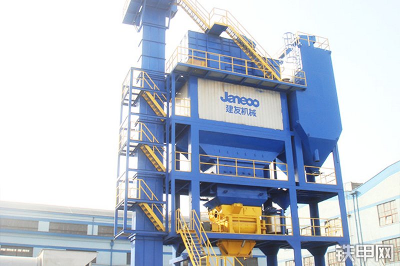 山推SjLBZ320B沥青搅拌站整机外观