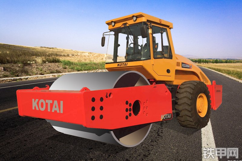科泰重工KS306H-2压路机整机外观