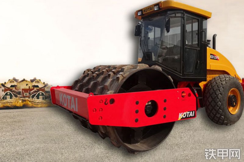 科泰重工KS125PD压路机整机外观