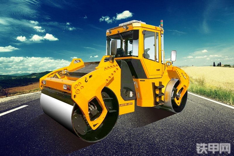 科泰重工KD147HF压路机整机外观