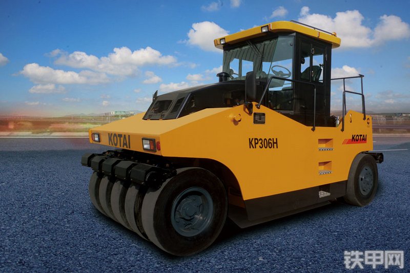 科泰重工kp306h轮胎压路机