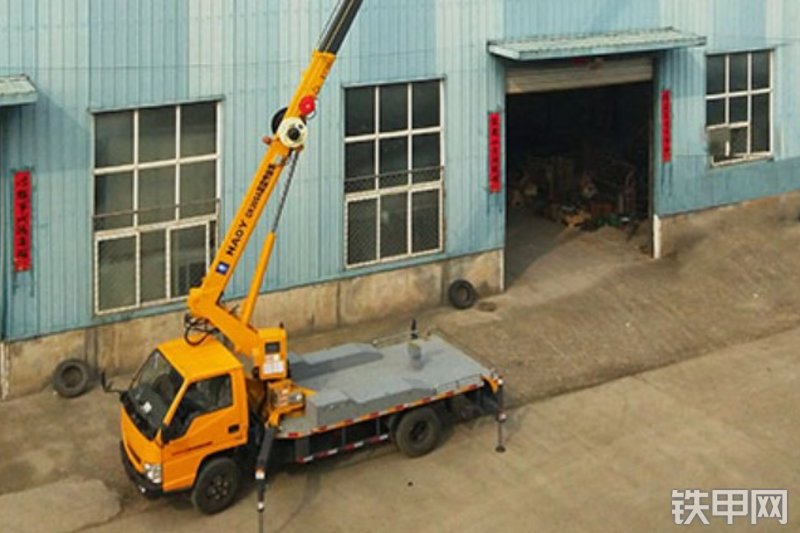 昊意科技江铃20米蓝牌高空作业机械整机外观