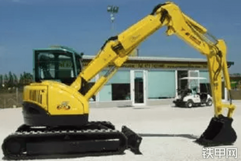 洋马B7-5B挖掘机整机外观