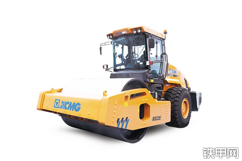 徐工XS335压路机整机外观