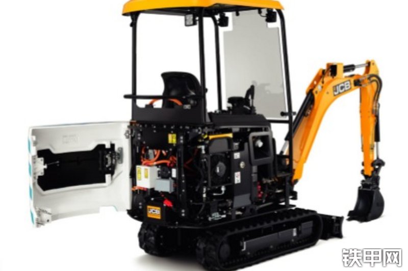 杰西博JCB19C-1E挖掘机整机外观