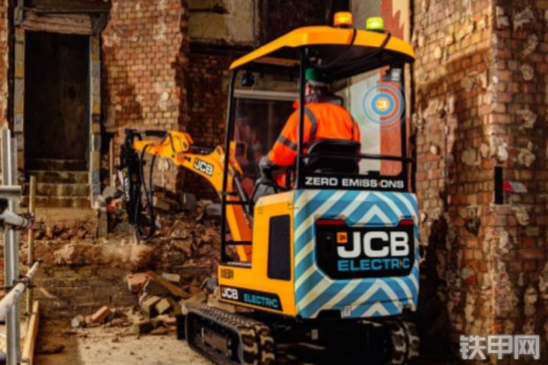 杰西博JCB19C-1E挖掘机整机外观