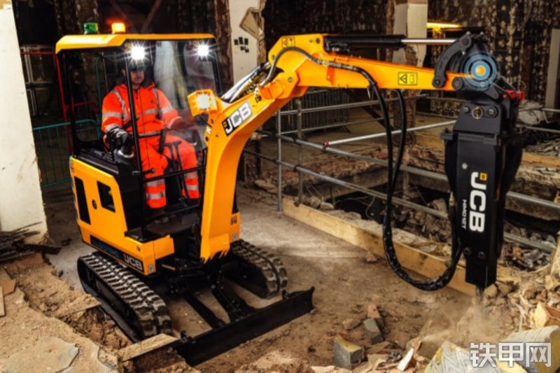 杰西博JCB19C-1E挖掘机整机外观