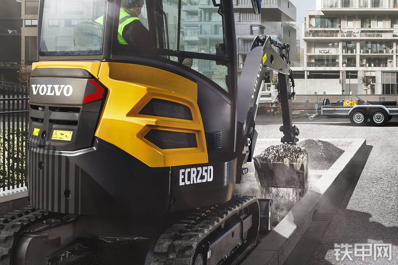 沃尔沃ECR25D挖掘机局部