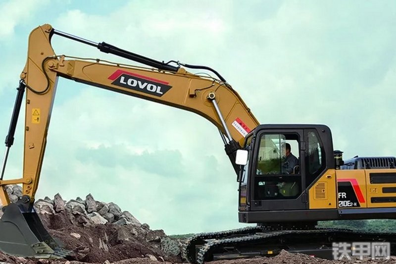 雷沃重工fr210e2h履带式挖掘机