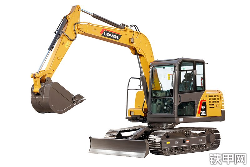 雷沃重工fr80e2履带式挖掘机
