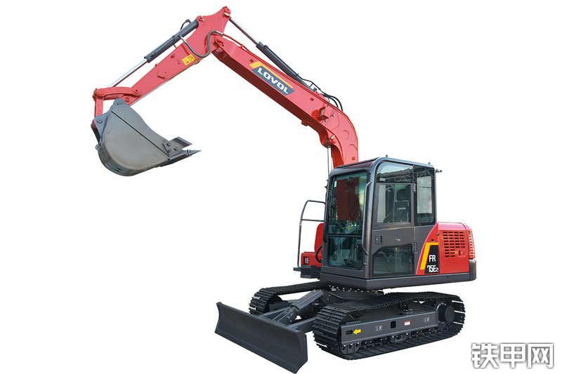 雷沃重工fr75e2gyj履带式挖掘机