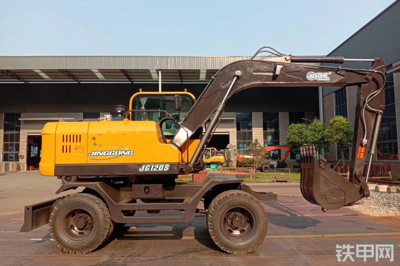 劲工JG120S挖掘机整机外观