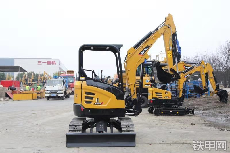 三一重工SY26U挖掘机整机外观