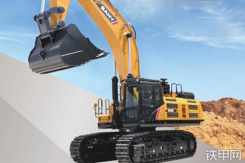 三一重工SY870H挖掘机整机外观