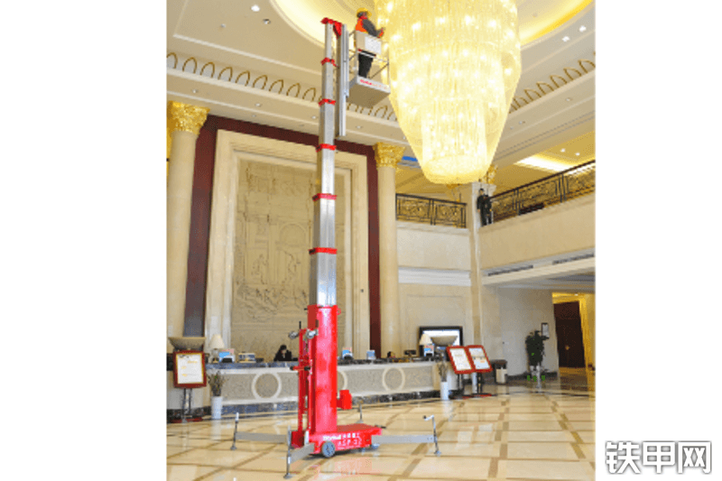 美通重工asp32桅柱式高空作业平台