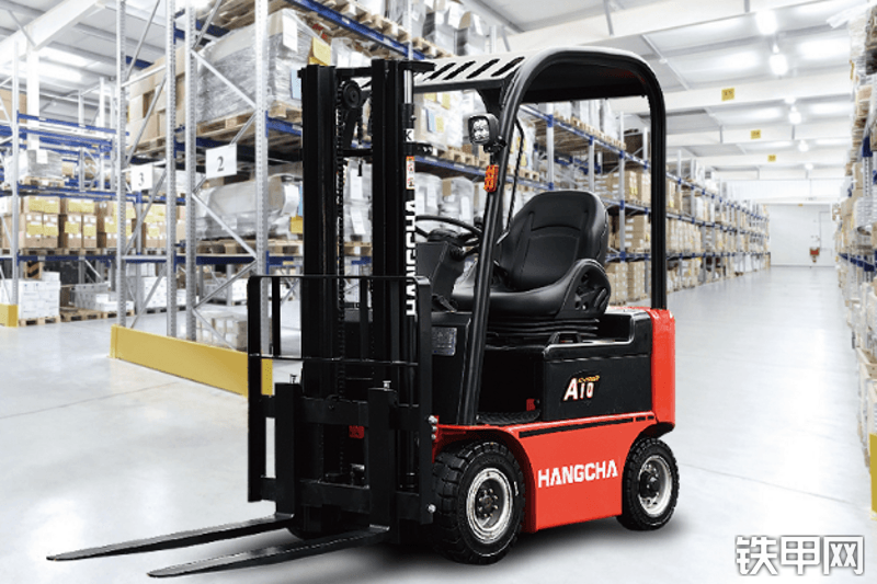 杭叉A系列1.0吨迷你四支点叉车整机外观