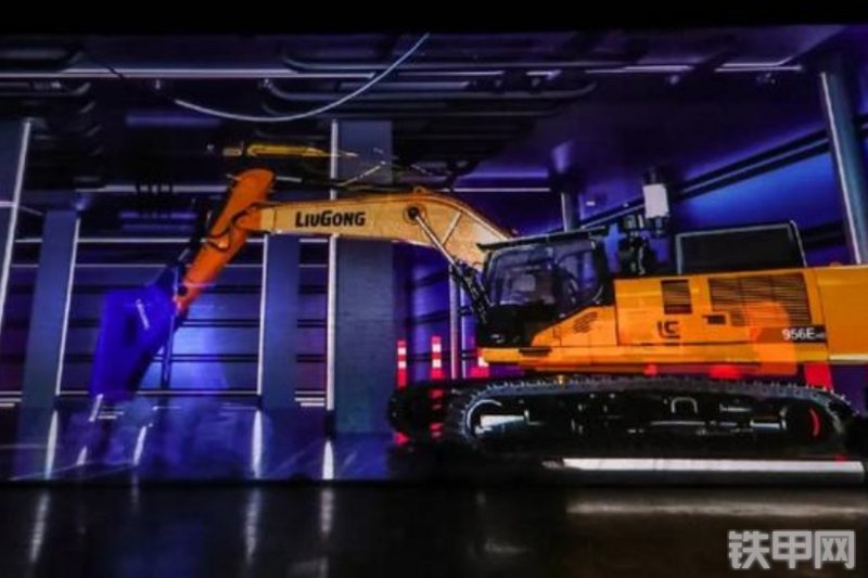 柳工CLG956EHD挖掘机整机外观