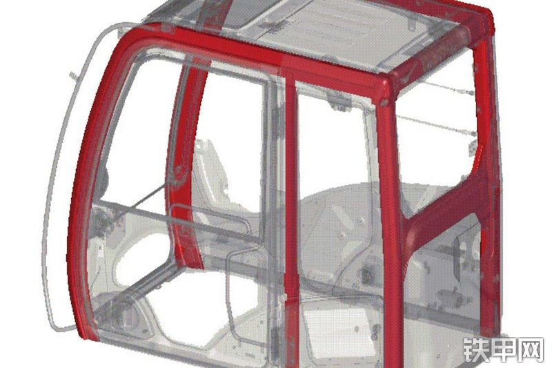 日立ZX360H-5A挖掘机局部