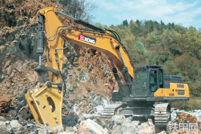 徐工XE550DK挖掘机整机外观