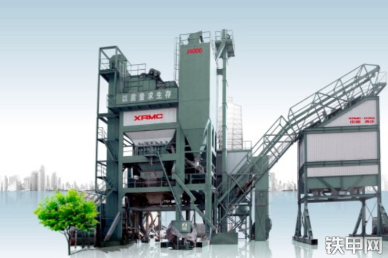 中交西筑J4000沥青搅拌站整机外观