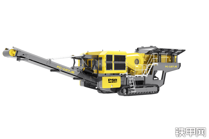 普石勒PC-107JE移动破碎站整机外观