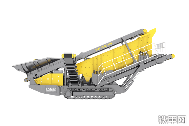 普石勒PS-6018E移动破碎站整机外观