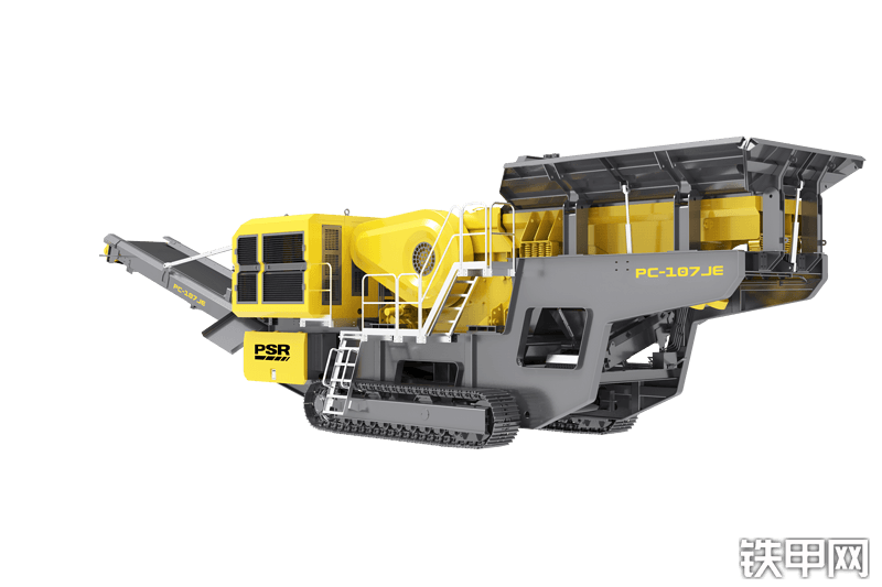 普石勒PC-107JE移动破碎站整机外观
