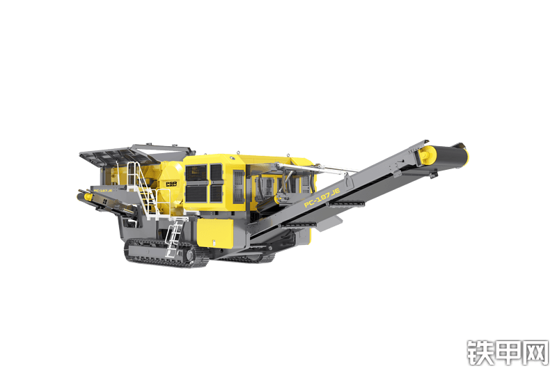 普石勒PC-107JE移动破碎站整机外观