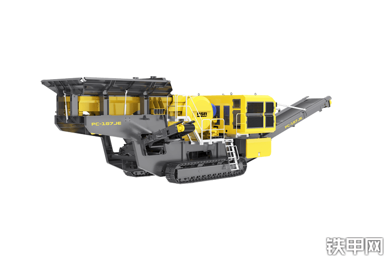普石勒PC-107JE移动破碎站整机外观