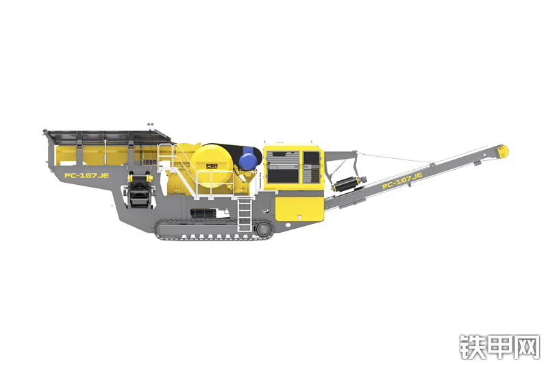 普石勒PC-107JE移动破碎站整机外观