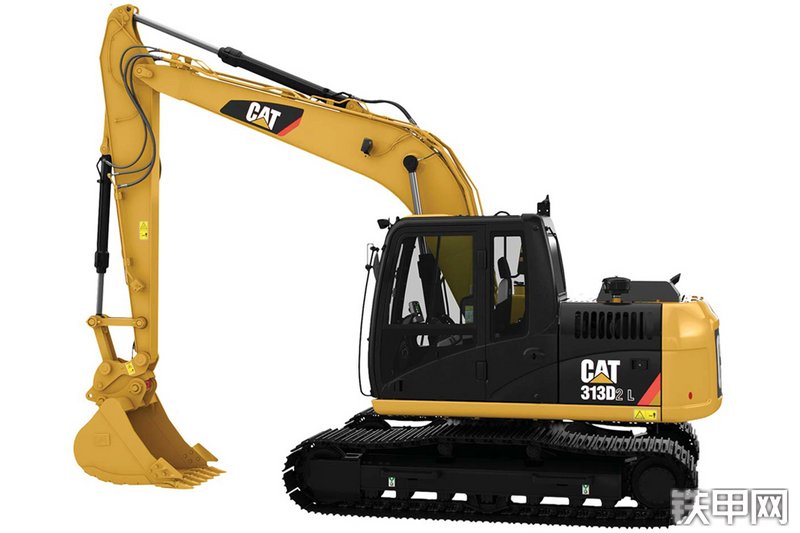卡特彼勒CAT®313D2 L 小型液压挖掘机整机外观
